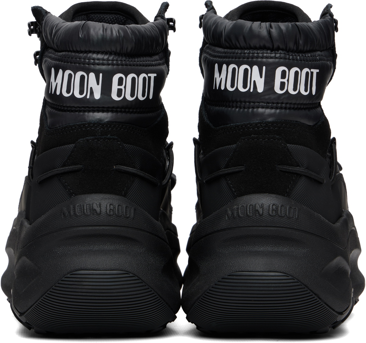 Moon Boot Black Moon247 XLace Mid Sneakers