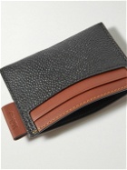 Mulberry - Leather-Trimmed Eco Scotchgrain Cardholder