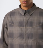 Satisfy Plaid flannel jacket