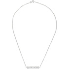 Dear Letterman SSENSE Exclusive Silver Alina Pendant Necklace