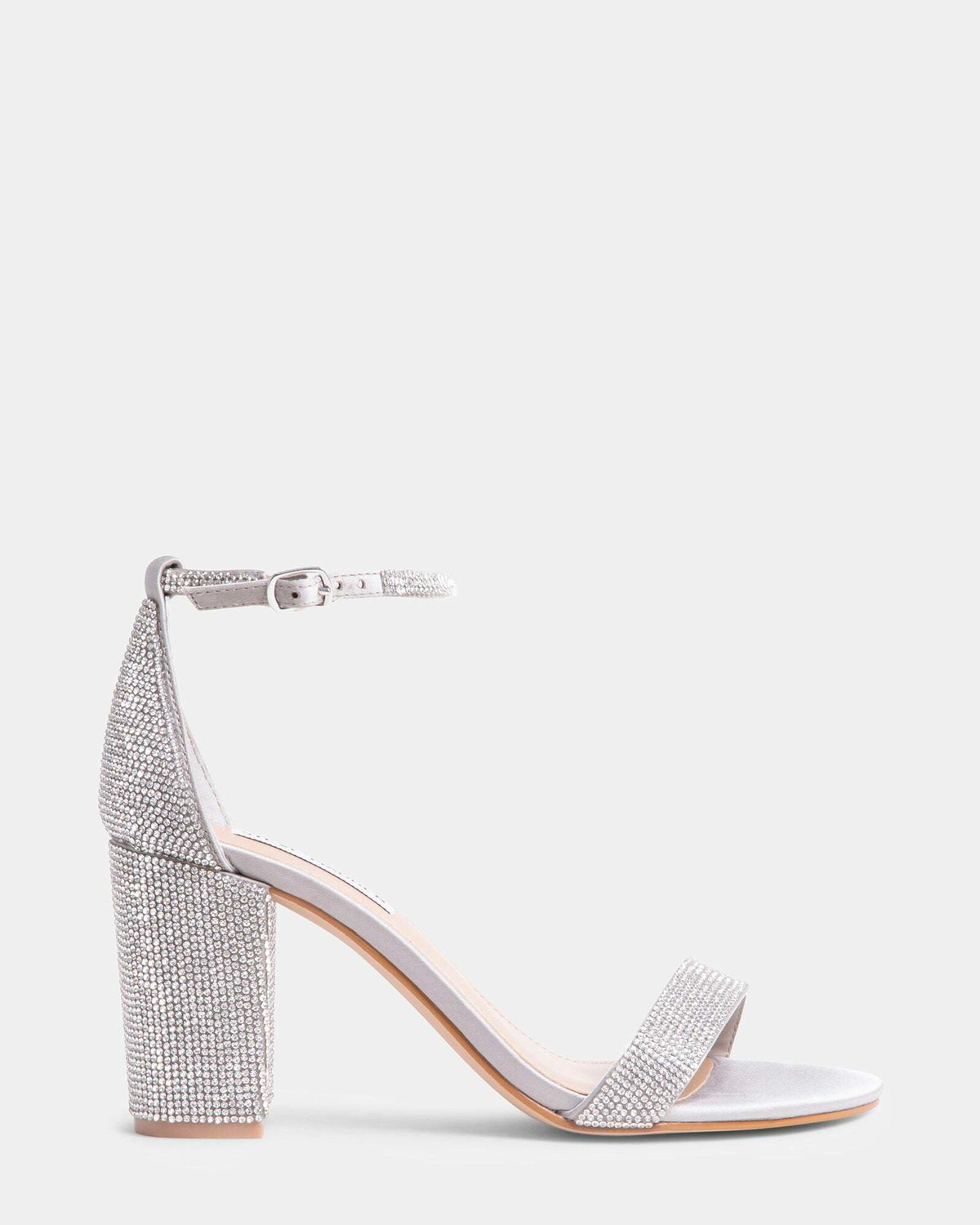 Steve Madden Dylann-R Heels in Silver