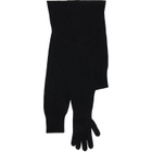 ISSEY MIYAKE Black November Sleeves Collection Stole Scarf