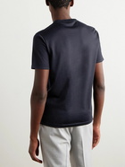 Loro Piana - Slim-Fit Wish® Wool T-Shirt - Blue