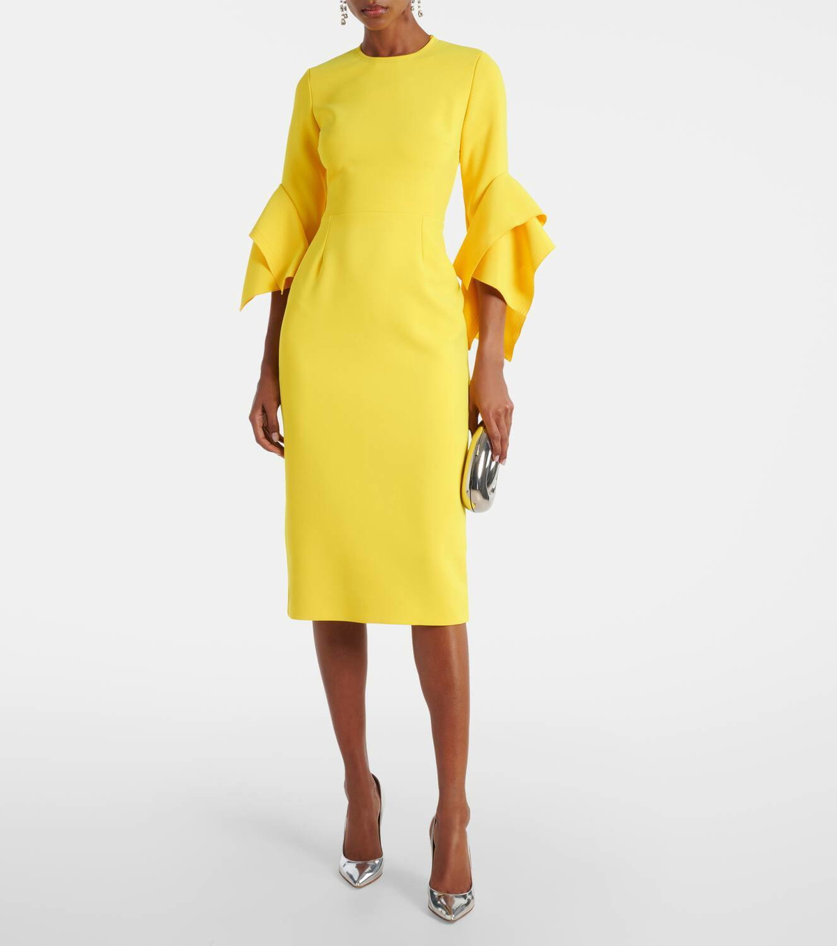 Roksanda Crêpe midi dress Roksanda