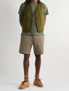 Engineered Garments - Fatigue Straight-Leg Cotton-Corduroy Shorts - Brown
