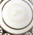 The Wolseley Collection - Halcyon Days Printed Bone China Bauble - Black