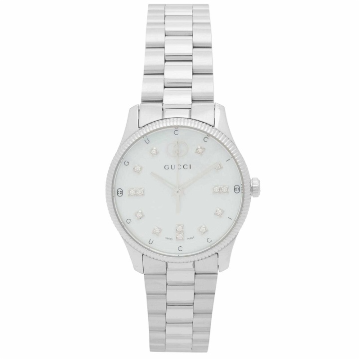 Photo: Gucci Women's G-Timeless Watch in White 
