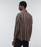Visvim - Striped wool-blend overshirt