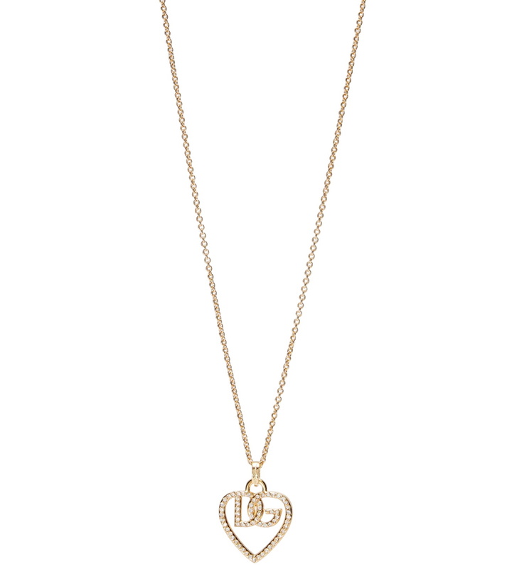 Photo: Dolce&Gabbana DG embellished pendant necklace