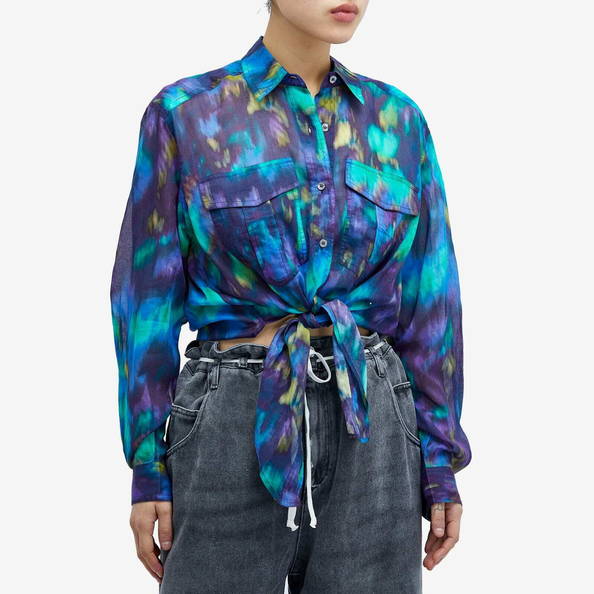 Isabel Marant Étoile Women's Isabel Marant Nath printed shirt in