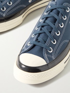 Moncler - Converse 7 Moncler Fragment Fraylor III Canvas Sneakers - Blue