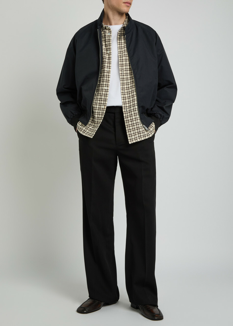 Studio Nicholson Over Cotton-blend Harington Jacket Black