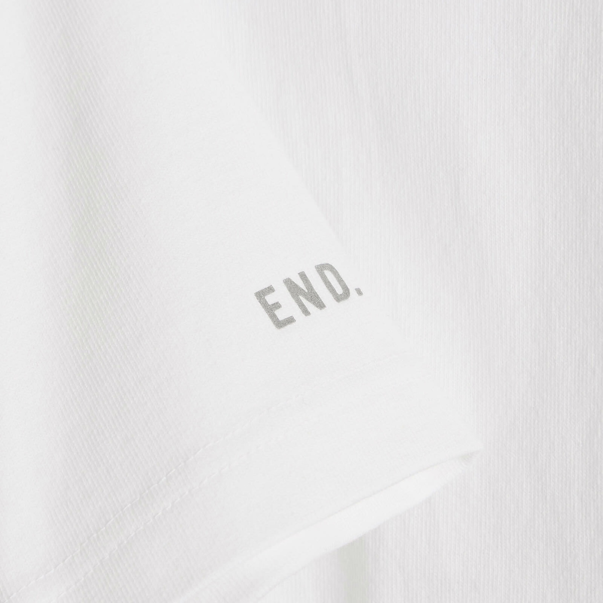 END. x and wander Print Pocket T-Shirt in White