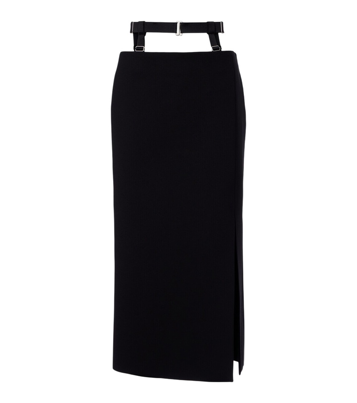 Photo: Mugler Cutout pencil skirt
