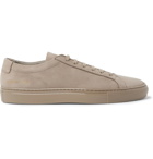 Common Projects - Achilles Lux Nubuck Sneakers - Brown