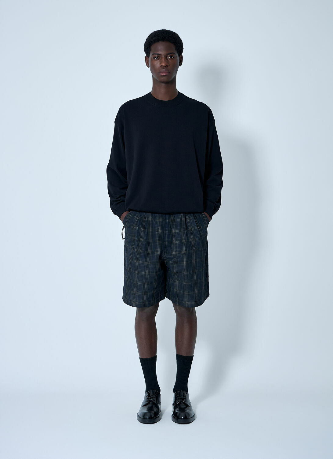 Comme des Garçons Homme Logo Print Cotton Sweater