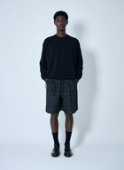 Comme des Garçons Homme Logo Print Cotton Sweater