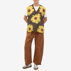 JW Anderson Women's Printed Vest in Dark Brown