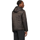 A-Cold-Wall* Black Hooded Compass Puffer Jacket