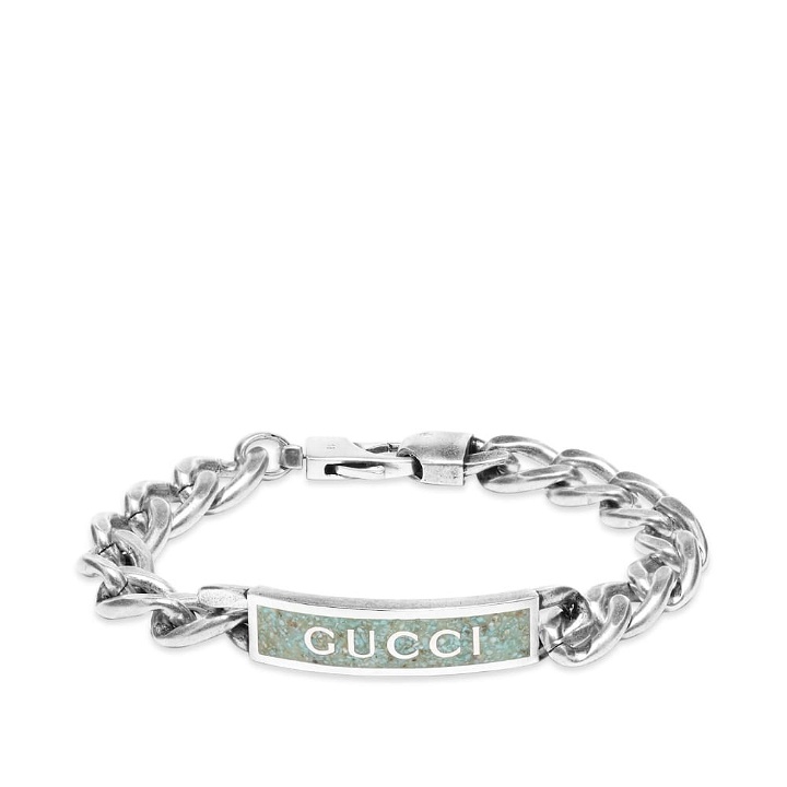Photo: Gucci Tag Gourmette Bracelet
