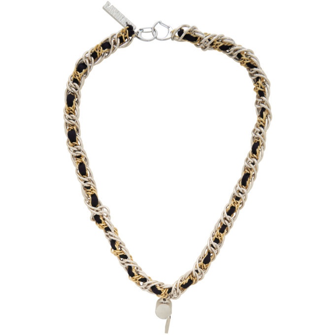 Photo: Landlord Silver and Gold Coach Lace Necklace