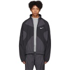 Nike Black and Grey NSW Re-Issue Jacket