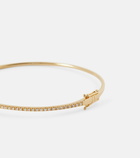 Shay Jewelry Single Row 18kt yellow gold bracelet with diamonds