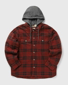 Levis FRANCISCO SHERPA FLANNEL Red Mens Overshirt