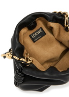 Loewe Flamenco Leather Clutch - Black - One Size