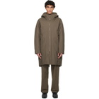 Veilance Taupe Monitor Down Coat