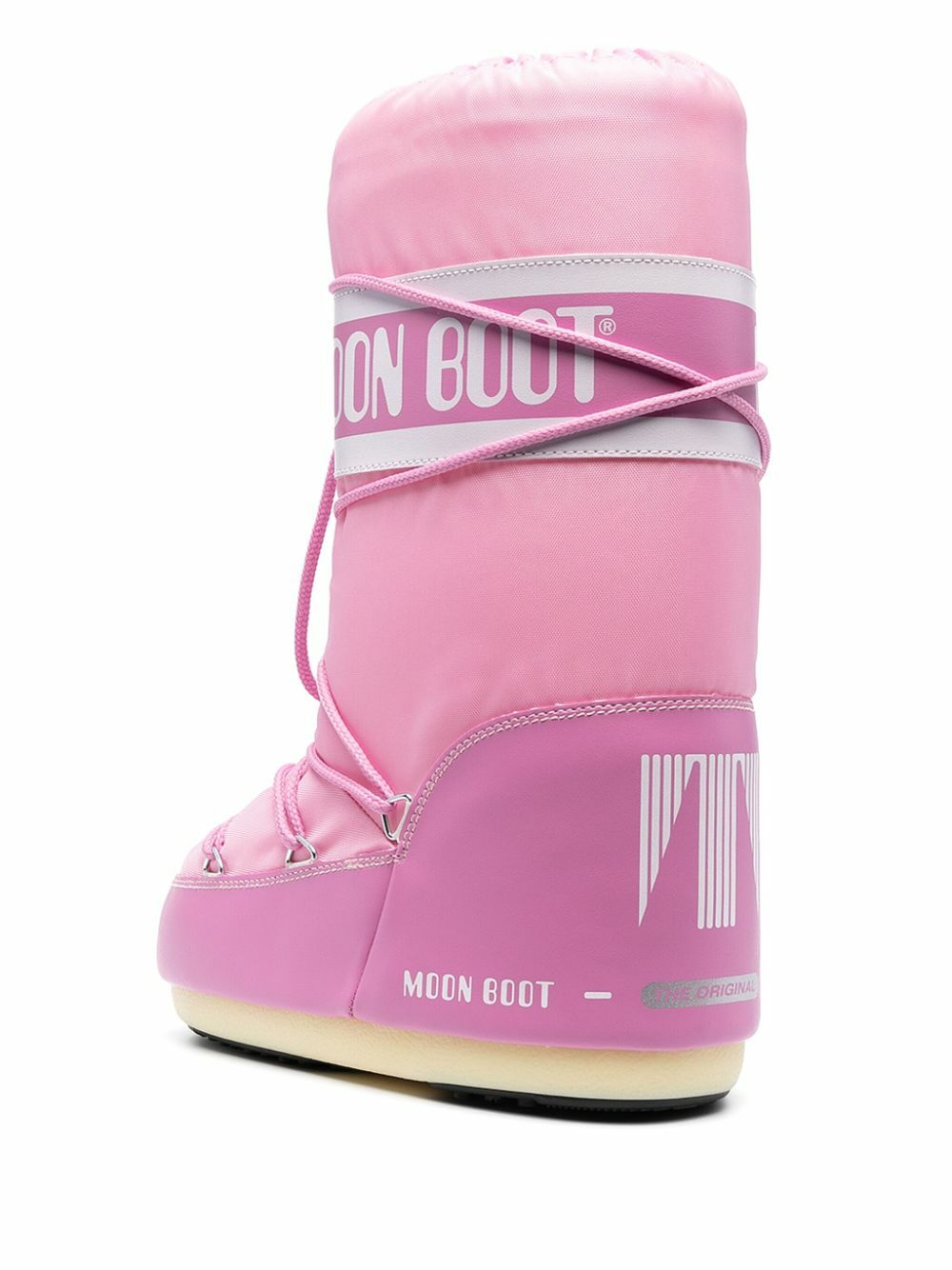 Moon Boot Pink Icon Nylon Boots
