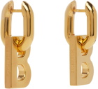 Balenciaga Gold XS 'B' Earrings
