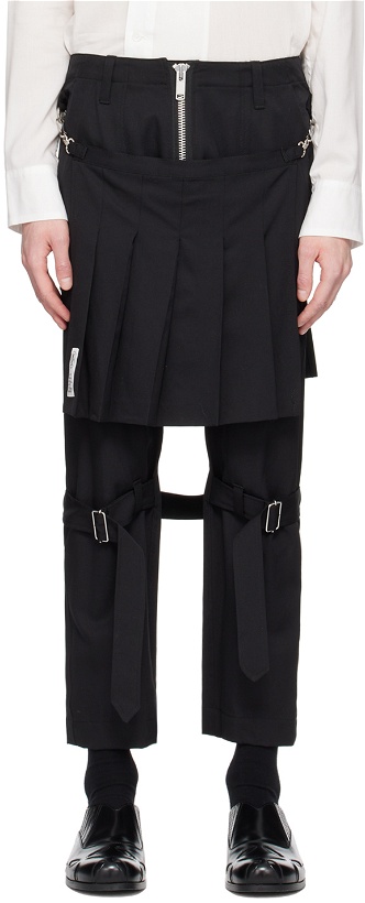 Photo: Sulvam Black Kozaburo Edition Trousers