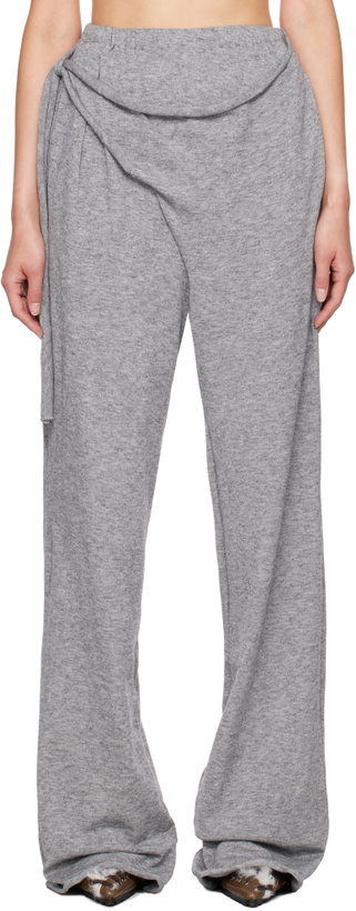Photo: Ottolinger Gray Knit Lounge Pants