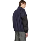 Givenchy Black and Navy Nylon Jogger Jacket