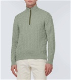 Loro Piana Treccia cable-knit cashmere sweater