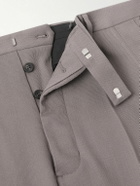 Rick Owens - Straight-Leg Wool Trousers - Gray