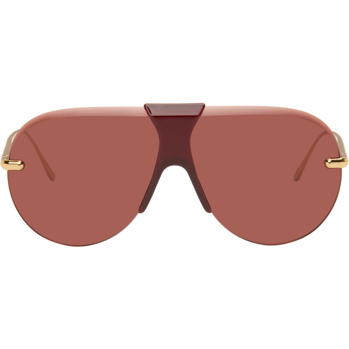 Photo: LOEWE Gold Safari Sunglasses