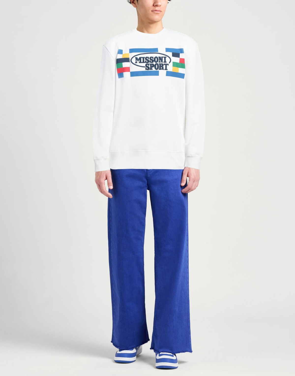 Missoni Mens Sweatshirt in White