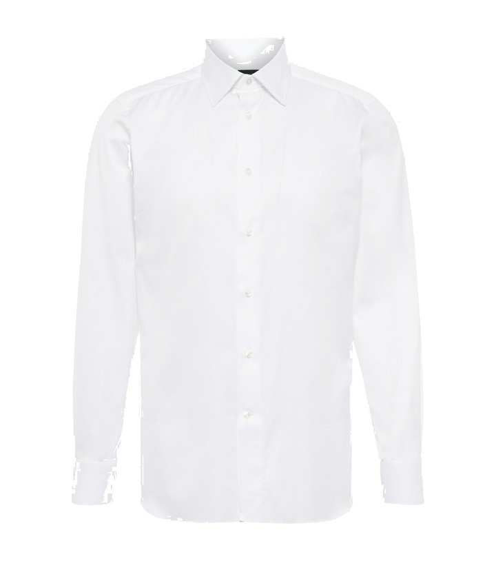 Photo: Zegna - Cotton twill shirt