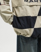 Martine Rose HOCKEY PULLOVER White Mens Half-Zip