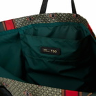 TOGA Women's Archives Print tote bag in Green 