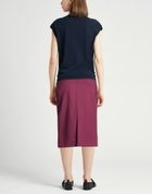 Incotex By Slowear Womens Midi skirt Plum
