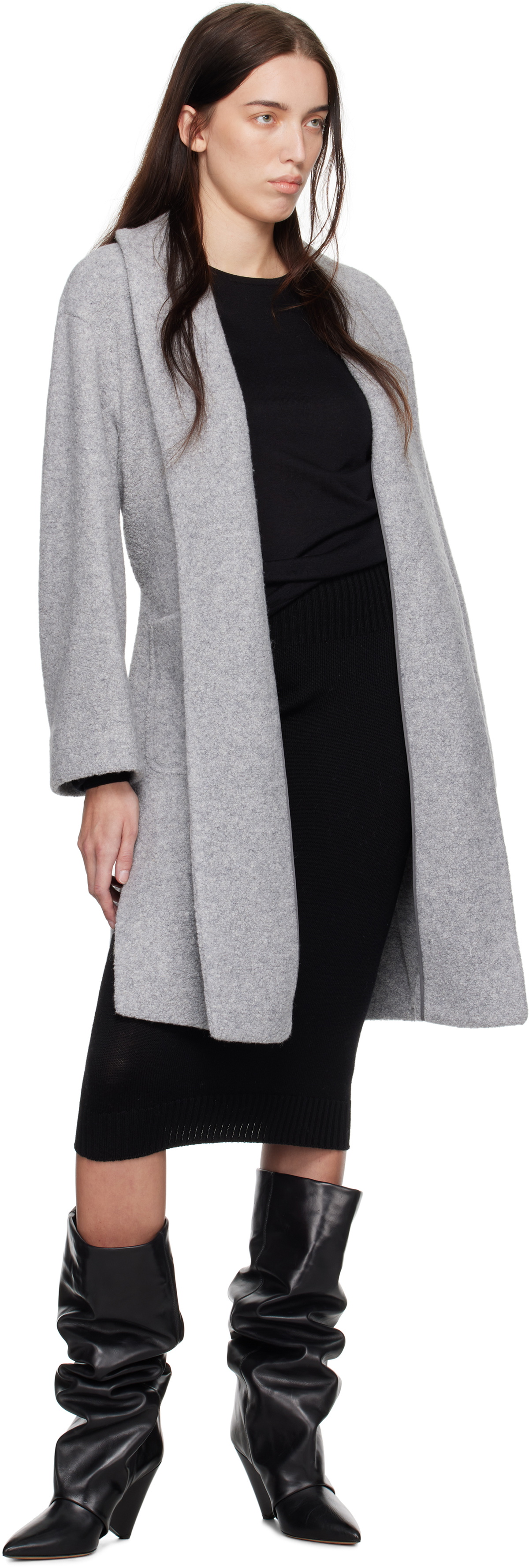 Max Mara Leisure Gray Dafne Coat