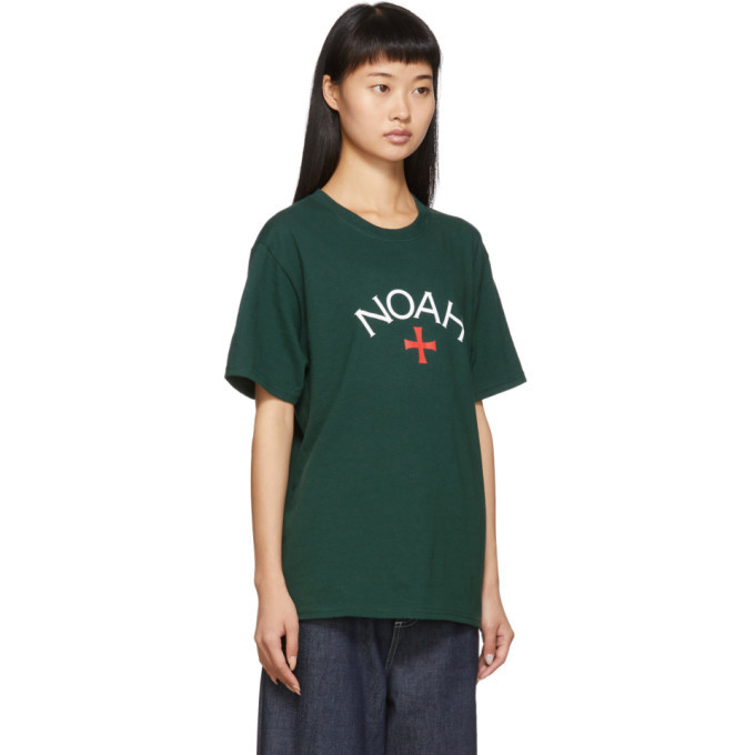 Noah NYC Green Core Logo T-Shirt Noah NYC