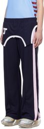 I'm Sorry by Petra Collins SSENSE Exclusive Navy JennyFax Edition Layered Track Pants