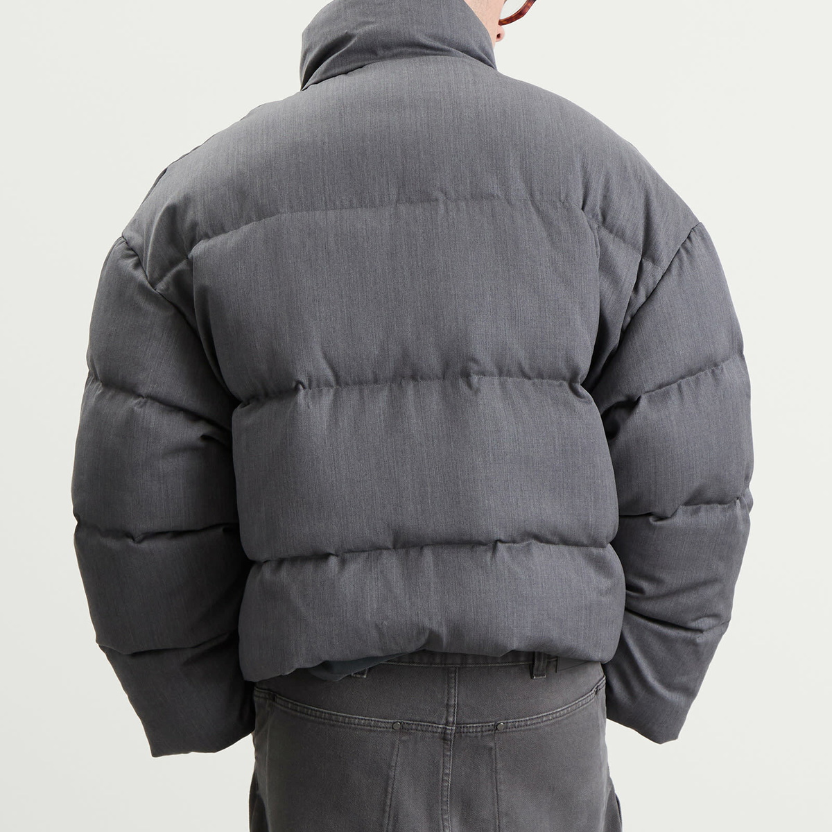 Entire Studios Men's MML Puffer Jacket in Suitinggrey