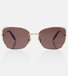 Bvlgari Serpenti Viper cat-eye sunglasses