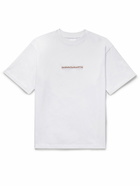 Stockholm Surfboard Club - Kil Logo-Appliquéd Organic Cotton-Jersey T-Shirt - White