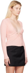 WYNN HAMLYN Pink Linda Long Sleeve T-Shirt